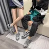 Casual Shoes Netizen Dad Ventilate Breathe Girl 2024 Spring Korean Version Sport Little Ins Fashion Par