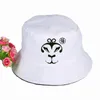 Berets O Macaco Rei Impressão Chapéu Mulheres Mens Panamá Balde Sun Visor Pesca Pescador