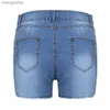 Shorts pour femme nouveau en été femmes jean longueur courte taille haute Denim cassé déchiré Hotpant 240329