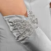 MZC08 1 Пара свадебных перчаток невесты жемчужины из бисера.