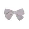 Baby haar haarspeldjes Bow Clips Kids Solid haarspeld Handgemaakte peuter haarspelden Clippers Meisjes hoofddeksels Accessoires voor kinderen