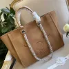 Bolsa feminina pérola mini sacola de compras ynpn bolsa de grande capacidade bolsa clássica de luxo bolsa de noite marca designer bolsa de praia bolsa bordada de lona