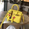 Bag Leather Bk Designer Handbag Summer Mini Lychee Pattern Platinum Women's Messenger Single Shoulder Cowhide Tide