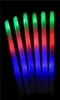 50 pcslot LED Foam Stick Colorful Flashing Batons 48cm Red Green Blue LightUp Sticks Festival Party Decoration Concert Prop2051600