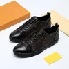 Designer luxemburgo tênis tempo sapatos de luxo para fora marca de moda impressão couro designer tênis unisex sapatos masculinos couro genuíno tamanho 38-45 3.20 16