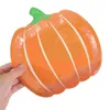 Flatware Sets 25 Pcs Disposable Tablecloth Gathering Pumpkin Plate Festival Dinner Cutlery Spoon Party Paper Meal Cake