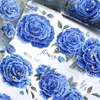 Gift Wrap 2M/Roll Flowers Scrapbooking Stickers Aesthetic DIY Card Making Planner Journaling Collage Materials Laser Washi PET Tape