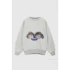 Dameshoodies Sweatshirts Dames Fleece Sweatshirt Niche Klassiek Eagle Print Designer Sweater Pullover Hoodie Tops