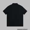 Designer (version correcte Baoli) 24ss SpringSummer Nouveau produit Lettre brodée Polo ample pour hommes et femmes T-shirt à manches courtes TLEN