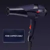 Hair Dryers Super Hair Dryer Ionic With Nozzle Comb Brush 220V Professional Hairdressing Accessories Hair Salon Handy Hairstyling Tools 240329