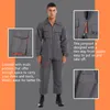 Ubezpieczenie na zewnątrz odzież katat wiosny jesień męskie ubrania robocze spawanie robocze kombinezon ochronny Auto Repair Scossuit 1367#