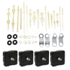 Clocks Accessories 4 Sets Quartz Clock Movement Work Watches Hanging Supplies Plastic Pointers Parts