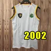 Retro Classic Cameroon 1990 1998 2002 Soccer Jerseys National Mboma Song Geremi Biyik Geremi Retro Football Shirt 2003 90 98 02 03