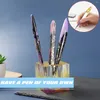 Backformen 3 Stück Stiftharzform Kugelschreiber Silikonformen Epoxidharz mit 60 Stück Nachfüllstiften für die Herstellung von DIY-Handwerken