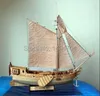 NIDALE Model Hobby zeilboot modelbouwpakket Het Nederlandse koninklijke jacht 1678 Houten schip Engelse instructie 240319