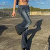 Jeans da donna Tasca a vita bassa per donna Moda autunnale europea e americana Retro Distressed Trendy High Style Y2K GIR