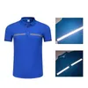 Roupas de trabalho Homens Trabalhando Camisa Polo Hi Vis Camisas de Segurança Reflexivas Oficina Durável Trabalhador Tops 100% Cott Respirável T-Shir e8Bk #