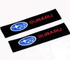 2pcsSet Cotton flannel Seat Belt Pads protection Cover case Shoulder Pad for Subaru Impreza Forester Tribeca XV BRZ2564627