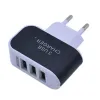 Adaptateur de chargeur intelligent USB à 3 Ports, prise ue de haute qualité, pour téléphone portable, charge rapide 5V 3A, pour iPhone iPad, 1 pièce