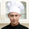 restaurant Chef Hat Baker Chef Adjustable Catering Elastic Kitchen Cook Hat Men Cap Kitchen Cook uniform Kitchen Workwear Hat c72q#