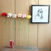 Dekorativa blommor 5 datorer Fake Artificial Carnation Silk Flower Home Party Decoration F345