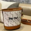 Damen-Umhängetaschen sind ab Werk im Angebot. Neue Olay-Damentasche Dakota Carriage Bucket Coating Handbag Single Shoulder Crossbody