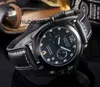 Cool Fashion Designer pour hommes mécaniques Bracelet en cuir Calendrier V6ug Montres-bracelets Style