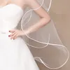 Женщины-кончики пальца Свадебная свадебная вуаль с короткой многослойной многослойной карандашом