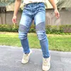 Jeans pour hommes grande taille droite hip hop décontracté adolescent garçon denim pantalon haute rue rétro jeunesse pantalons longs 28-42