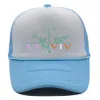 Blommuttryck baseball cap designer casual casquette mode kvinnor chapeau utomhus andningshattar