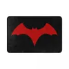 Tapis en détresse-Batwoman-Logo Paillasson Tapis Tapis Tapis Tapis De Bain Antidérapant Toilette Balcon Salon Durable Lavable Dessin Animé