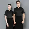 Hôtel Cuisine Salopette D'été Respirant Hommes Restaurant Chef Uniforme Gâteau Boutique Cuisine Vêtements De Travail Boulangerie Serveur Uniforme L4kY #