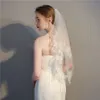 new Arrival White Ivory Short Bridal veils veu de noiva Sexy Wedding accories Mariage Short wedding veil vel de noiva velo p8PQ#