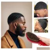 Hair Brushes Drewti Wave Brush Hard Boar Bristle Wooden Head Curved Palm Combs 360 Man Dressing Styling Tools For Afro 2211053536699 D Otb7G