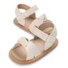 Sandali Scarpe estive per bambini Suola morbida Sandali eleganti per neonati Piedi piccoli Neonate Primi camminatori Adorabili scarpe comode 0-18 mesi 240329