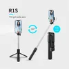 Selfie Monopods Portable Wireless Selfie Stick Tripod Stand with Light Bluetooth Remote Extendable Tripod for Mobile Phone Tiktok Live Streaming 24329