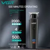 Electric Shavers VGR Hair Trimmer Professional Electric Trimmers Cordless Hair Clipper Rechargeble LED Display v 937 240329