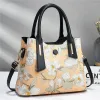 Bolsos de hombro vendidos para mujer, moda 2024, bolsos de lujo con estampado para mujer, gran capacidad, un mensajero