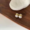 Backs Earrings Non-pierced Ear Clip Sucked Without Holes Torsion Accessories Pearl Magnet Stud Earring Jewelry Women