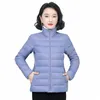 Parkas d'hiver pour femmes Lg Glossy Down Cott Vestes 2024 Nouvelle femme Cott rembourré Parka Outwear Pardessus Dames o6qE #