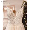 Lakshmigown Spaghetti Straps Champagne Boho Wedding Dr For Women 2023 Vestido Civil Bridal Church Wedding Gowns Suknie Slubne S0op#