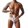 Underpants Men Underwear Swimwear Brief Sexy Swimsuit Waterproof Swimming Panties For Bathing Swim Shorts Briefs Printed