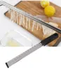 أدوات جبن جبن الفولاذ المقاوم للصدأ الليمون Zester الفاكهة مقشر أدوات المطبخ GRATER ZESTER أدوات المطبخ KKA64548773484