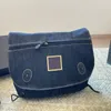 handbags bag shoulder Women luxury Designers Genuine leather crossbody clutch purse Vintage Denim Simple temperament shoulder handbags simple and beautiful