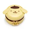 Top Quality Round Shape Storage Bag PU Leather Wallets Multifunctional Bag Cartoon Kuromi Headset Jewelry Storage Mini Box Coin Purse 216