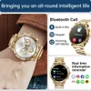 Wristwatches LIGE AI Voice Control Smart Watch Men Outdoor Sport Fitness Bracelet Bluetooth Call Heart Rate Blood Pressure Tracker Smartwatch 24329
