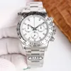 Luxe horloge RLX Schone horlogekwaliteit Nieuw designer topluxehorloge 4130 Automatisch mechanisch horloge Saffierglas 40 mm roestvrijstalen luxe glow-in-the-dark horloge