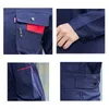 Hommes Femmes Mécanicien Auto Réparateur Veste de travail Summertime Ensembles à manches courtes Travailleur Uniforme Usine Atelier Vêtements de soudage C7lu #