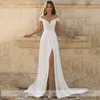 Elegante Beach Wedding Dres donne 2024 Sweetheart Side Split Boho abito da sposa sexy pizzo applique Custom Made Abiti da sposa g5mr #