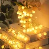 Neue LED-Lichterkette, mehrfarbig, wasserdicht, Lichterkette, Girlande für Outdoor, Garten, Weihnachten, Hochzeit